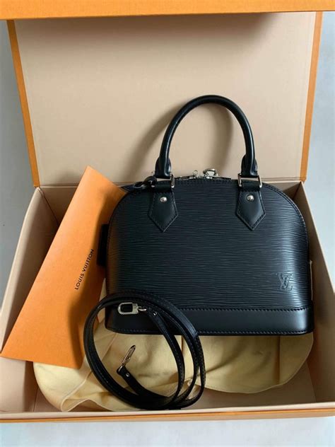 louis vuitton alma pm epi leather review